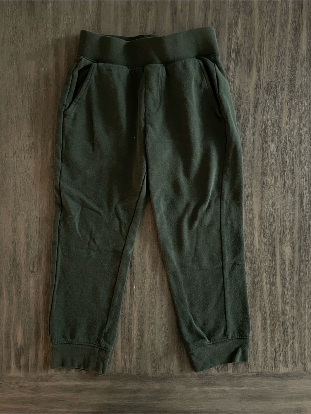 Athletic Works Dark Green Jogger Sweatpants